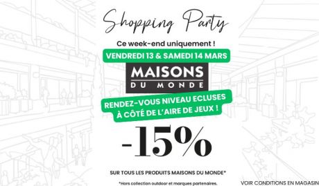 Bon plan week-end : -15 % chez Maisons du Monde !