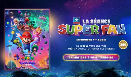Super Mario à l’honneur au Kinepolis du Polygone Béziers