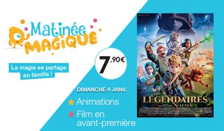 Matinées Magiques Kinépolis : deux rendez-vous féériques à vivre en famille à Polygone Béziers