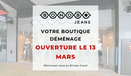 Bonobo déménage et s'installe en face !