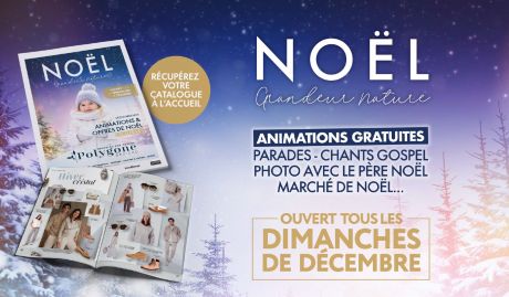 Noël débarque à Polygone Béziers !