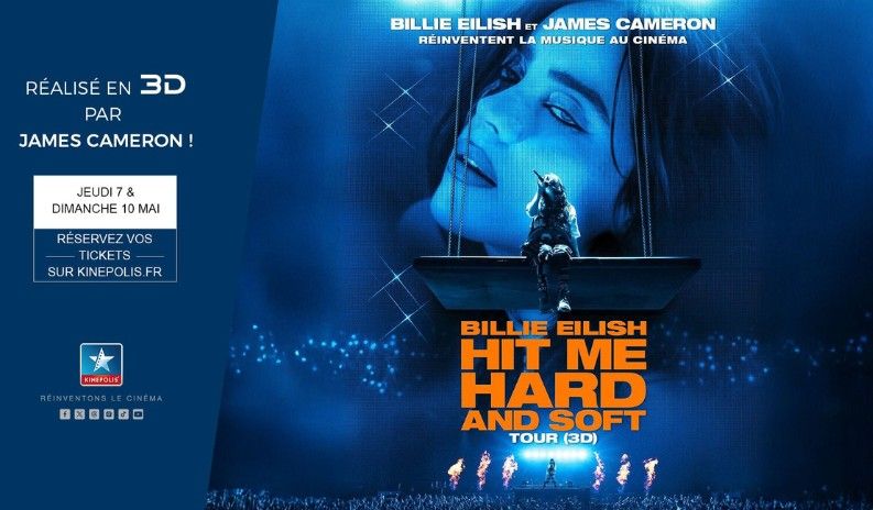 Billie Eilish au cinéma : une expérience 3D événement