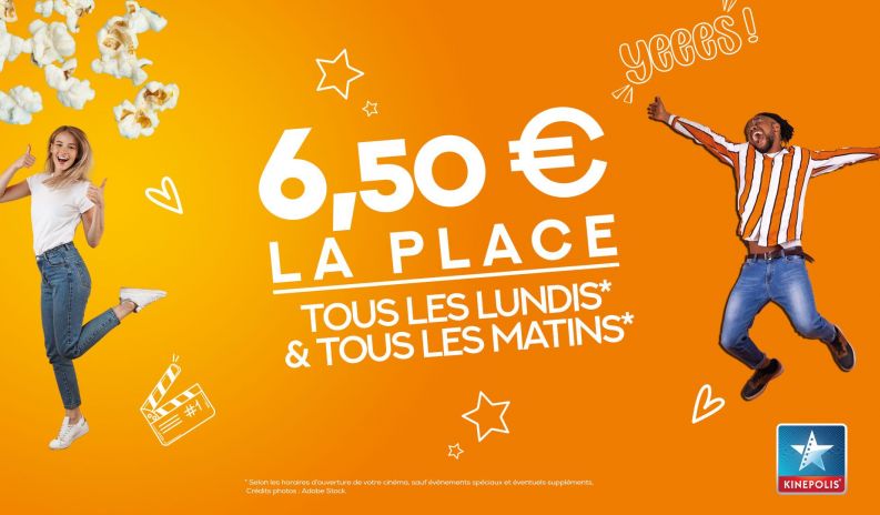 Vos séances cinéma à prix réduit au Kinepolis Béziers