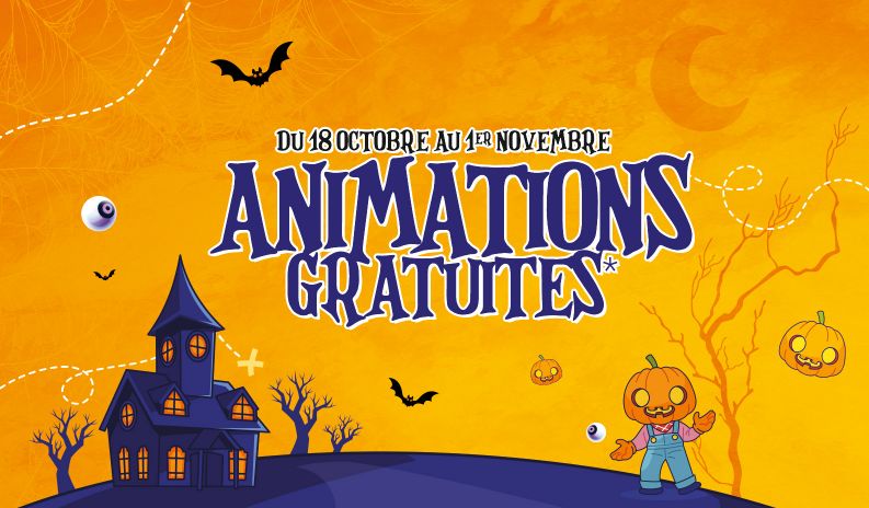 Nos animations Halloween GRATUITES !