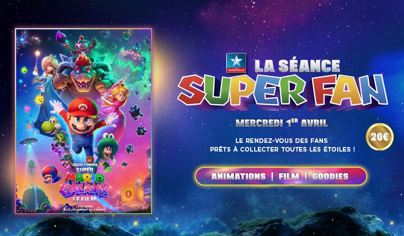 Super Mario à l’honneur au Kinepolis du Polygone Béziers