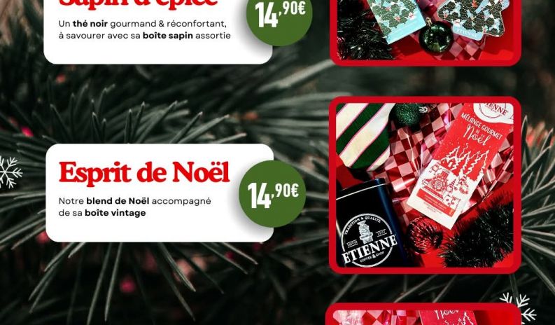 Les coffrets cadeaux Café Etienne : des idées gourmandes pour Noël