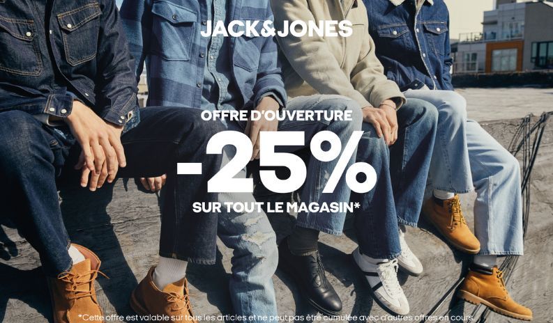 Ouverture Jack & Jones