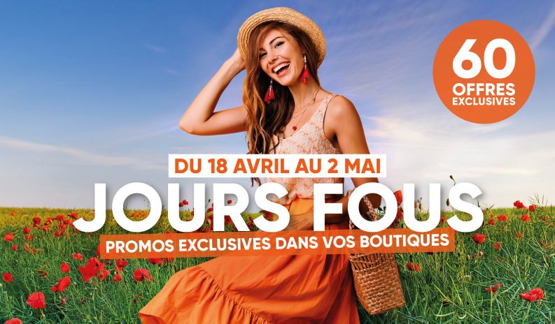 Les Jours Fous de Printemps reviennent !