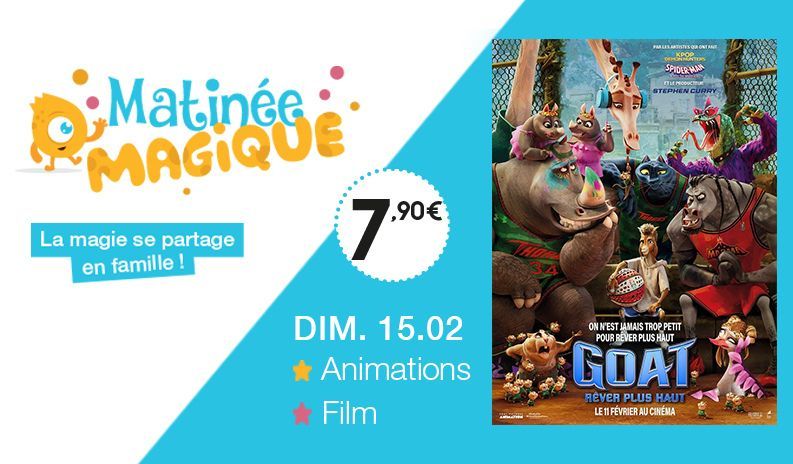 Matinée Magique Kinépolis : un rendez-vius cinéma à vivre en famille