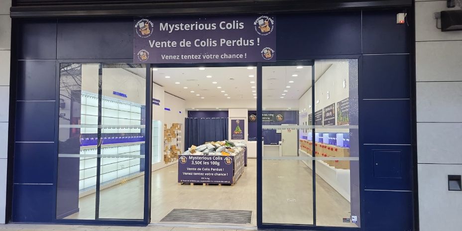 Mysterious colis arrive au Polygone Béziers ! 