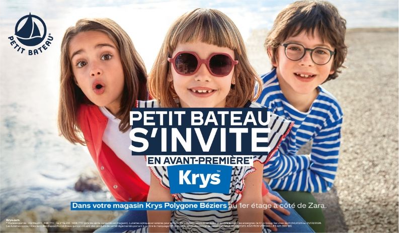 Petit Bateau en exclu chez Krys !