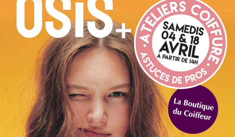 Les actualités d’avril à La Boutique du Coiffeur !