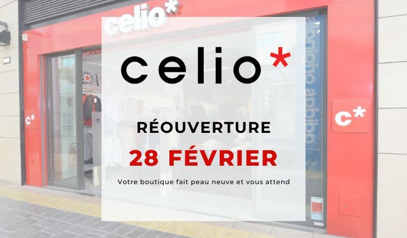 Votre boutique Celio fait peau neuve !